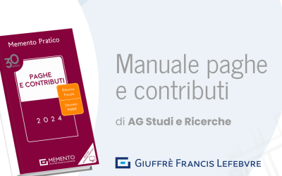 Nuova edizione Memento Pratico Paghe e Contributi, Giuffrè Francis Lefebvre