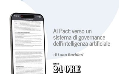 AI Pact: verso un sistema di governance dell’intelligenza artificiale