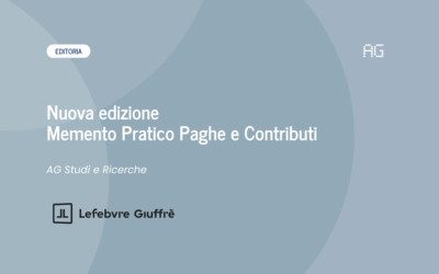 Nuova edizione – Memento Pratico Paghe e Contributi
