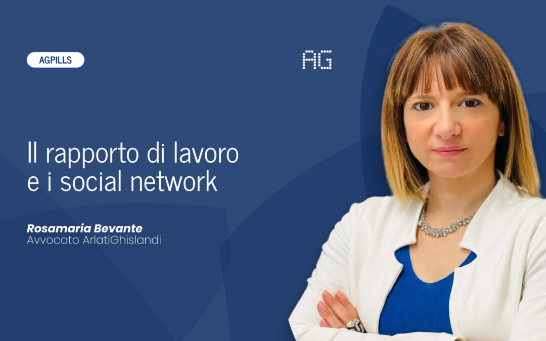 l rapporto di lavoro e i social network