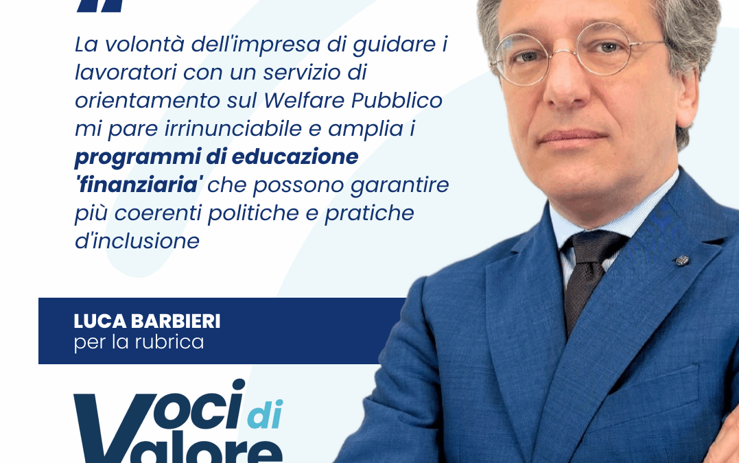 ‘Voci di Valore’ – Intervista a Luca Barbieri