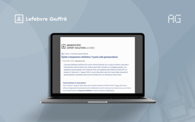 Equità e trasparenza retributiva: il punto sulla giurisprudenza