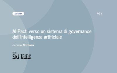 AI Pact: towards and AI governance system