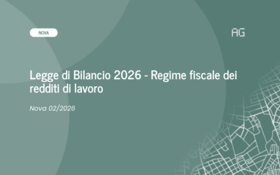 Nova 02/2026: Legge di Bilancio 2026 – Regime Fiscale dei redditi di lavoro