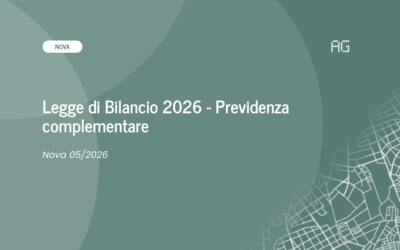 Nova 05/2026: Legge di Bilancio 2026 – Previdenza complementare