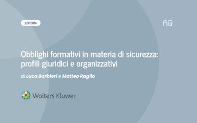 Obblighi formativi in materia di sicurezza: profili giuridici e organizzativi