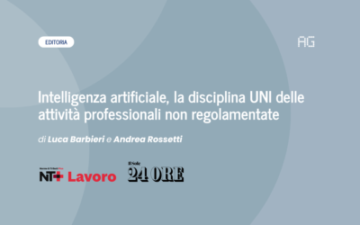 Intelligenza artificiale, la disciplina UNI delle attività professionali non regolamentate