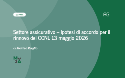 Imprese assicurative – Stipulata l’ipotesi di accordo per il rinnovo del CCNL
