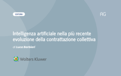 Intelligenza artificiale nella pi&ugrave; recente evoluzione della contrattazione collettiva
